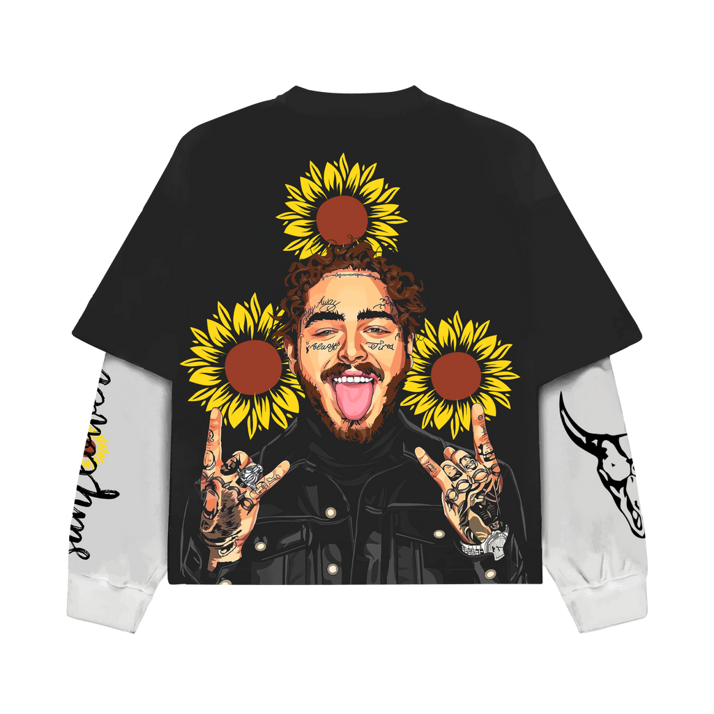 Helianthus Graphic Waffle Crewneck