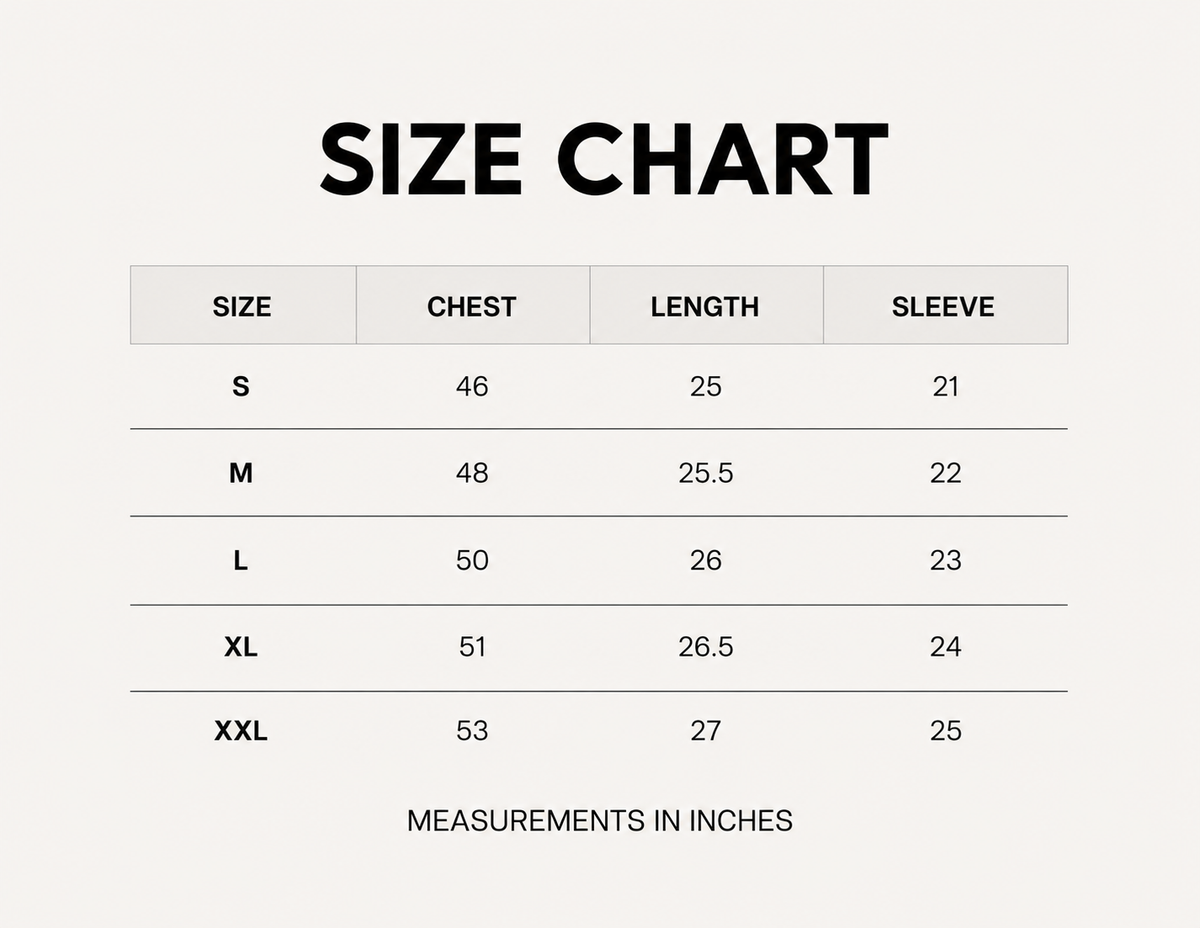 Size Guide