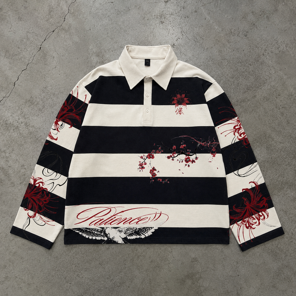 Trapped Stripe Polo