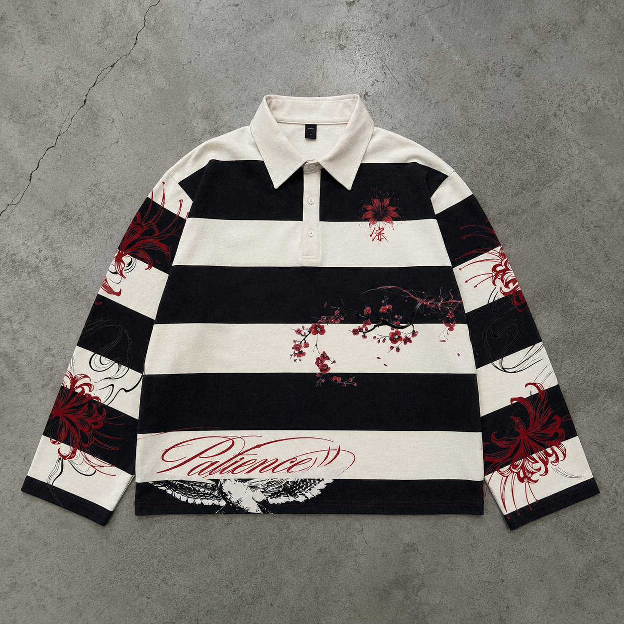 Trapped Stripe Polo