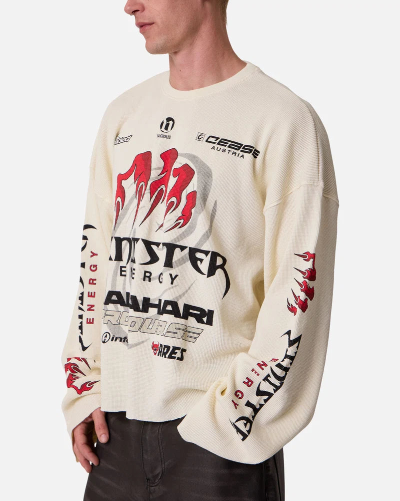 Infernal Rally Waffle Crewneck